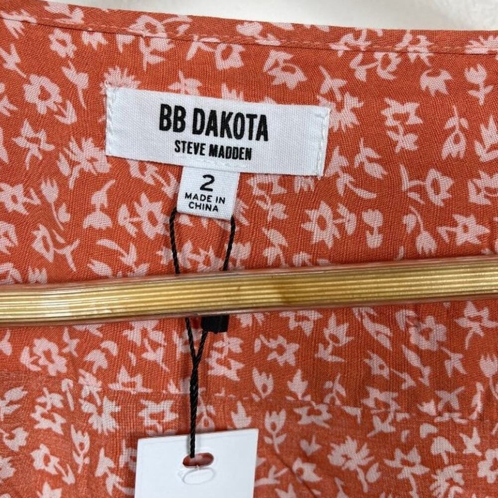 New BB Dakota By Steve Madden Honeypie Mini Dress in Nectar Women's Size 2 - Picture 5 of 11